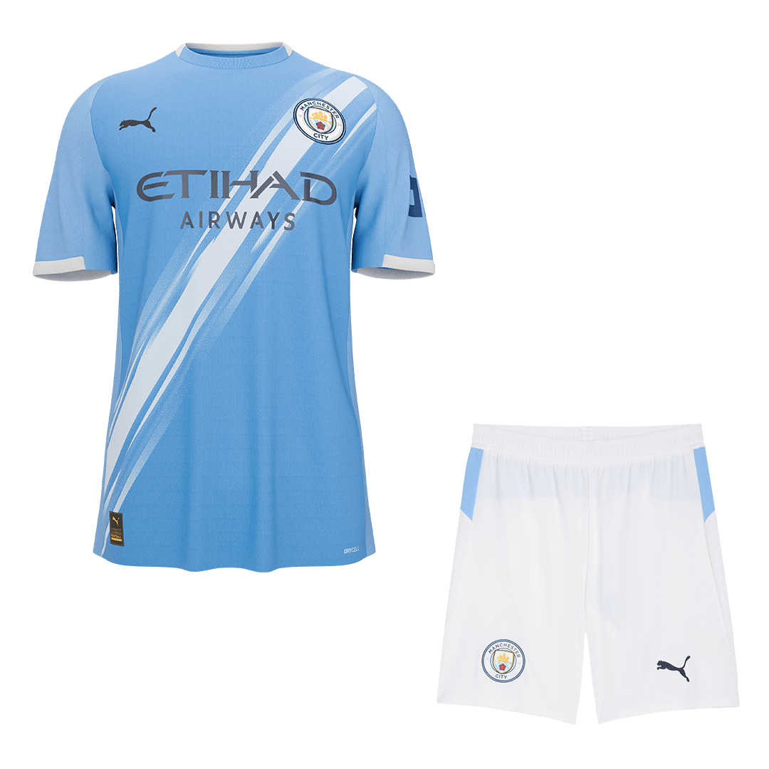 Manchester City pánska domáca futbalová súprava 2025/26 (Prémiová kvalita)