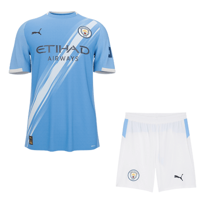 Manchester City pánska domáca futbalová súprava 2025/26 (Prémiová kvalita)