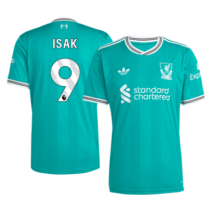 Liverpool pánsky tretí futbalový dres 2025/26 - ISAK #9