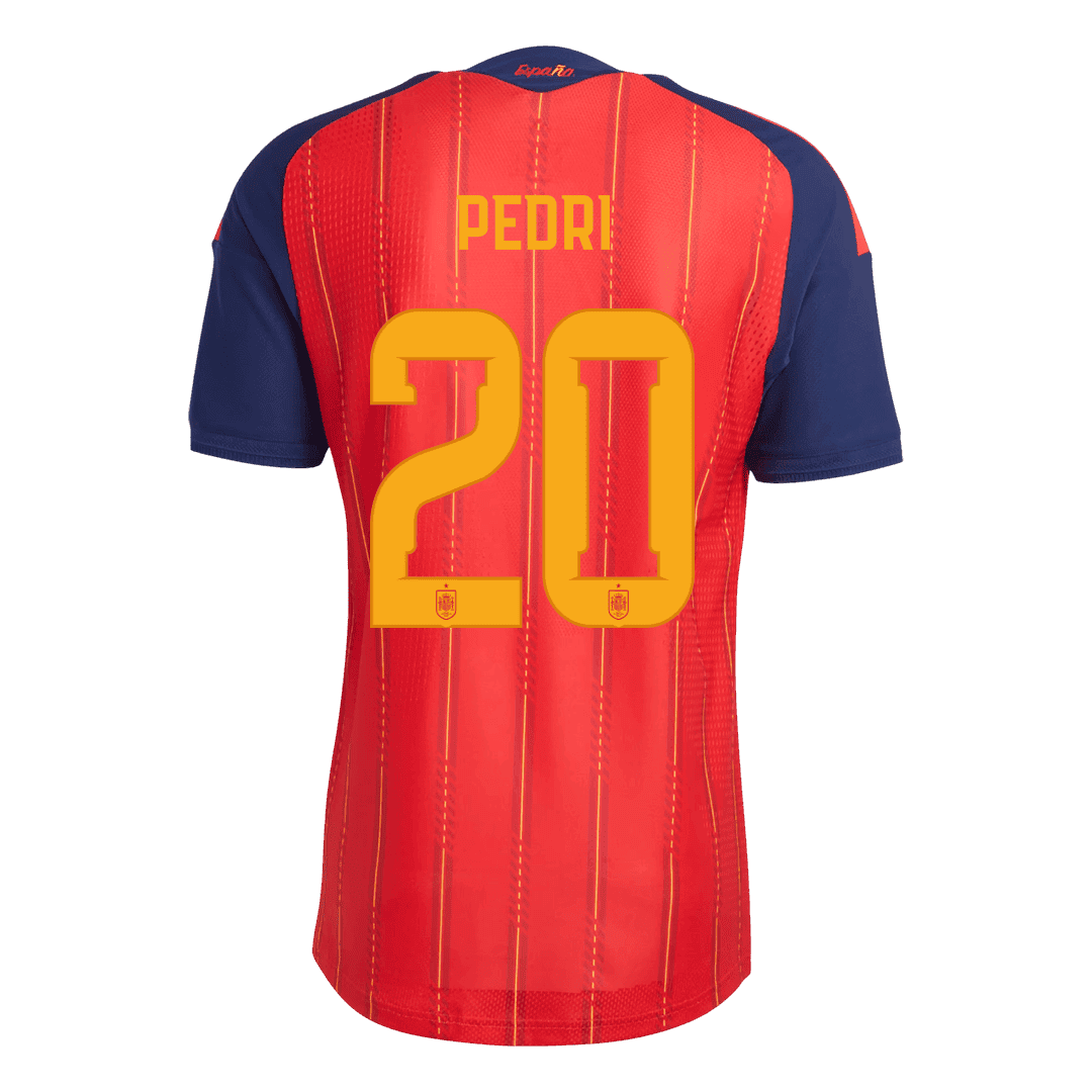 Pánske Futbalový Dres Španielsko Domáci MS 2026 Hráčska Verzia - PEDRI #20