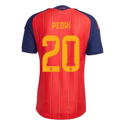 Pánske Futbalový Dres Španielsko Domáci MS 2026 Hráčska Verzia - PEDRI #20