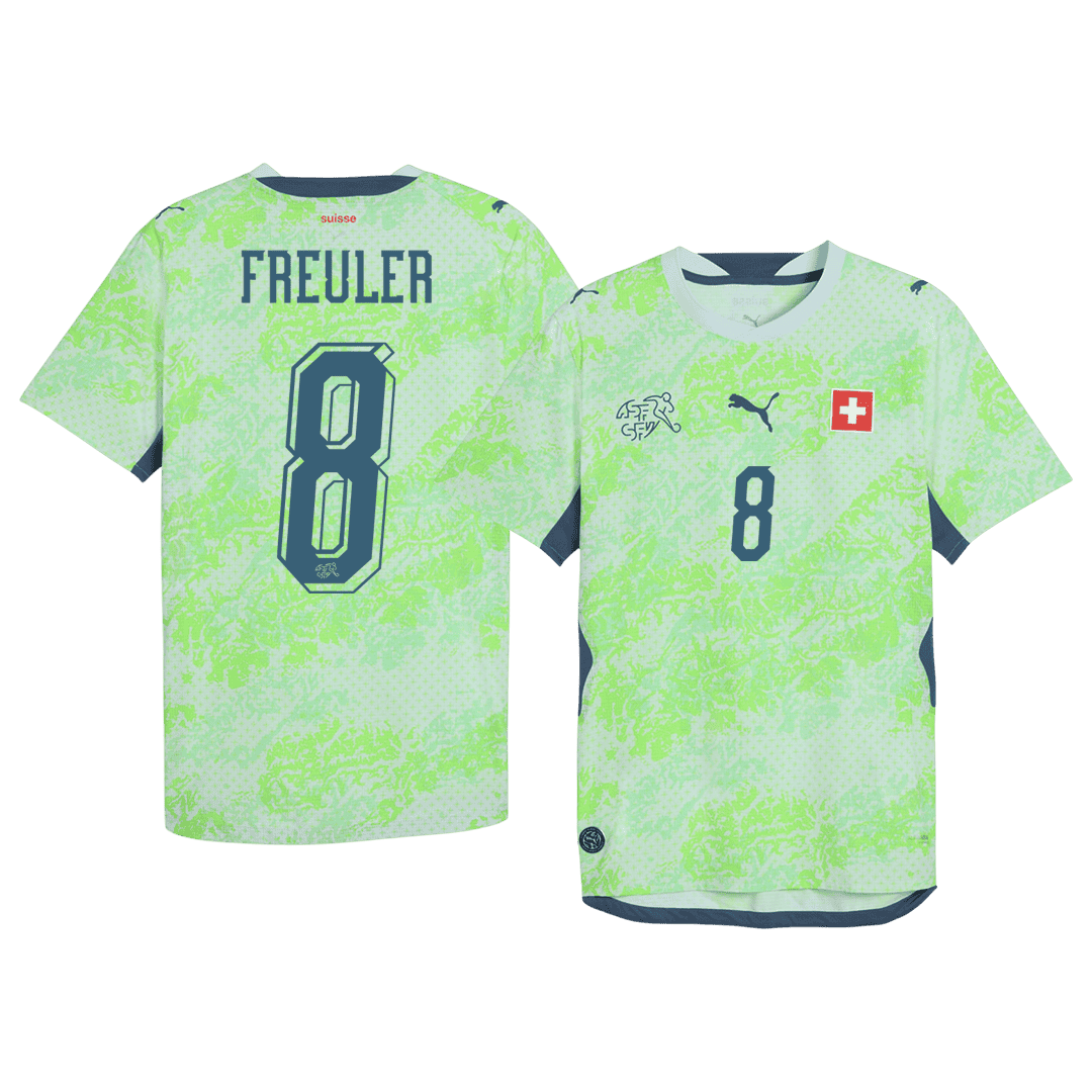 Pánske Futbalový Dres Švajčiarsko Vonkajší MS 2026 - REULER #8