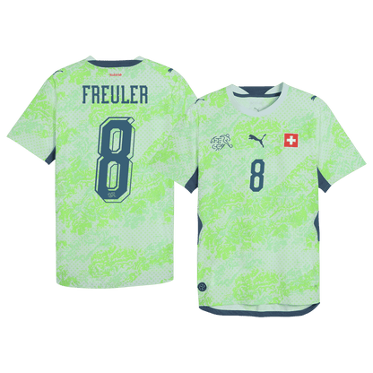 Pánske Futbalový Dres Švajčiarsko Vonkajší MS 2026 - REULER #8