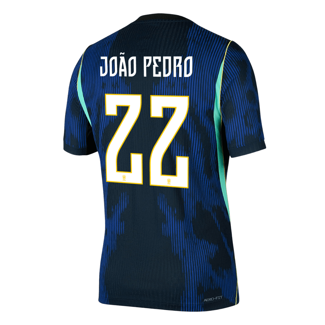 Pánske Futbalový Dres Brazília Vonkajší MS 2026 Hráčska Verzia - JOÃO PEDRO #22