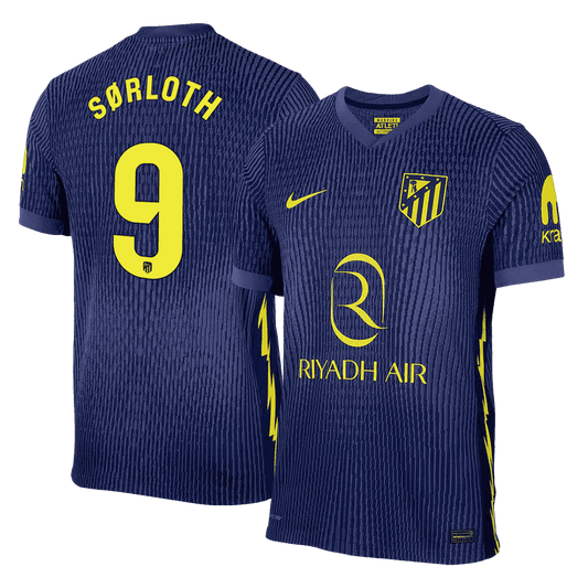 Atletico Madrid pánsky vonkajší futbalový dres 2025/26 - SØRLOTH #9 [hráčska verzia]