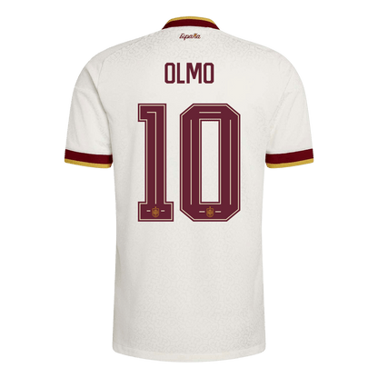 Pánske Futbalový Dres Španielsko Vonkajší MS 2026 Hráčska Verzia - OLMO #10