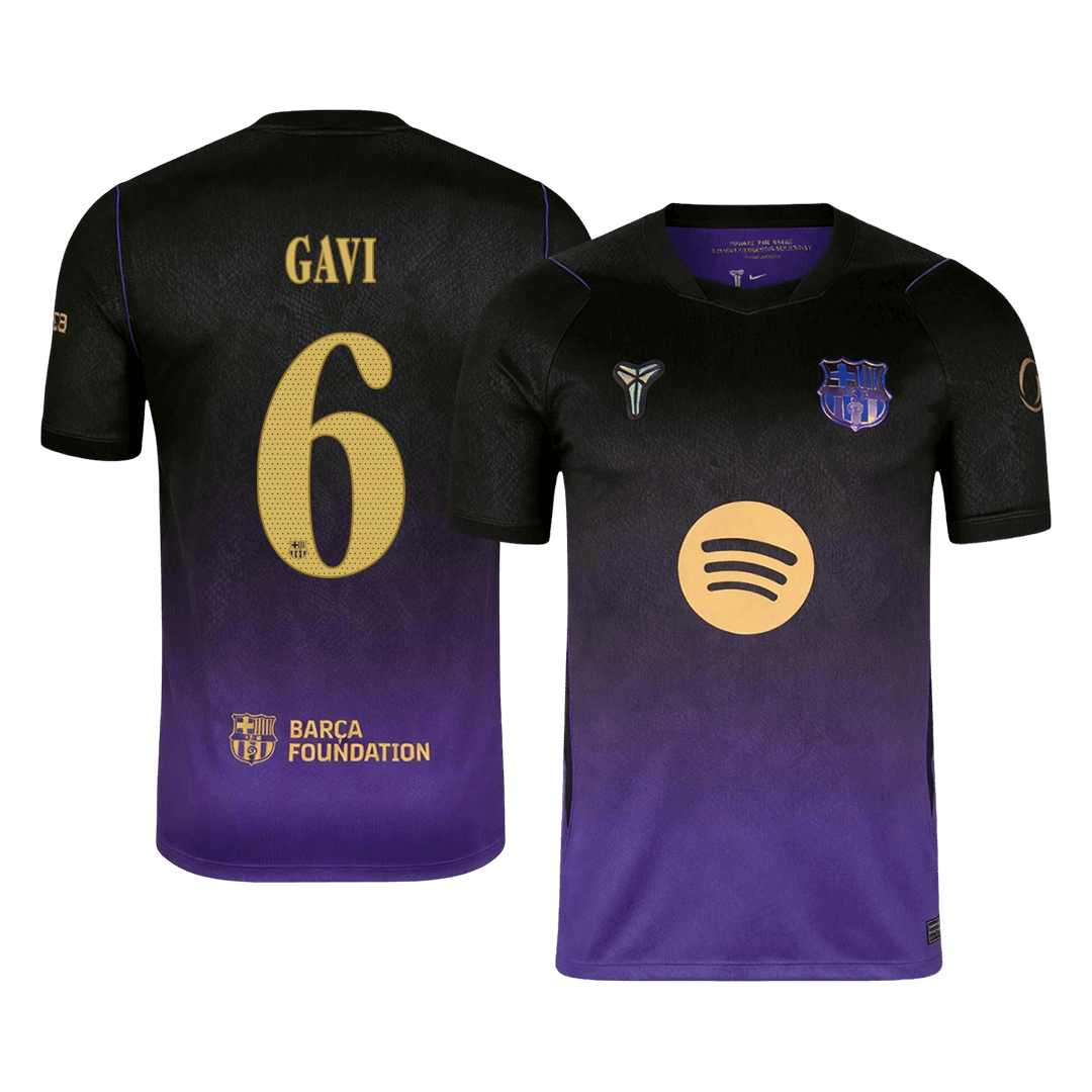 Barcelona pánsky vonkajší futbalový dres 2026/27 – GAVI #6 – UCL