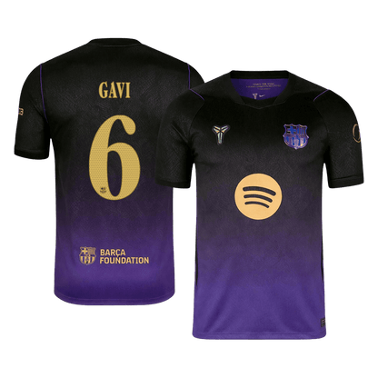 Barcelona pánsky vonkajší futbalový dres 2026/27 – GAVI #6 – UCL