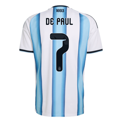 [PREMIUM] Pánske Futbalový Dres Argentína Domáci MS 2026 - DE PAUL #7