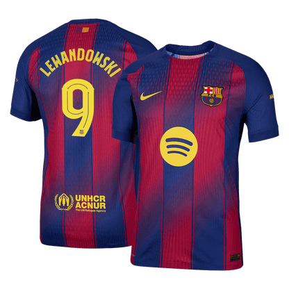 Barcelona pánsky domáci futbalový dres 2025/26 UCL - LEWANDOWSKI #9 [hráčska verzia]