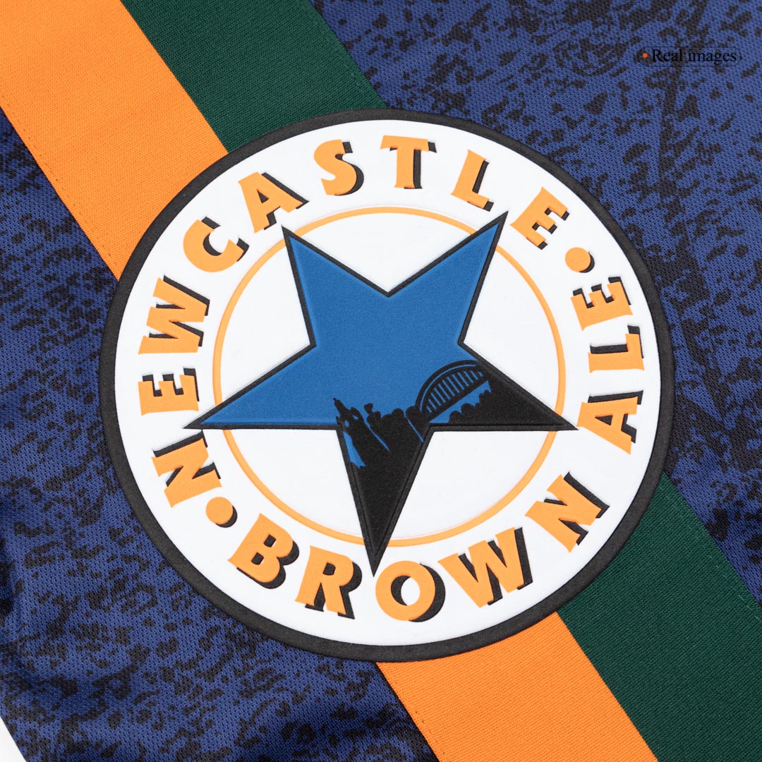 Newcastle United pánsky vonkajší retro futbalový dres 1997/98