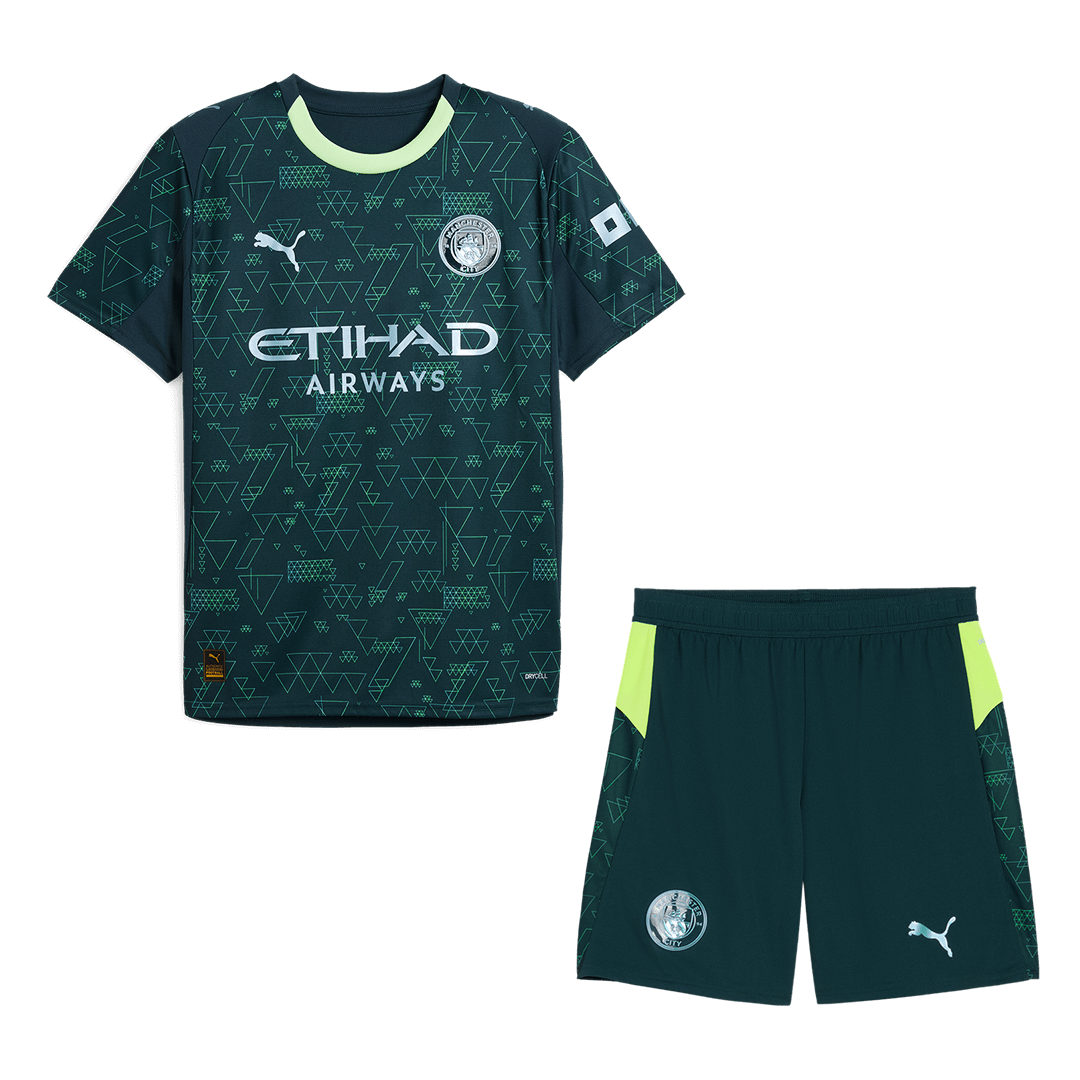 Manchester City pánska štvrtá futbalová súprava 2025/26