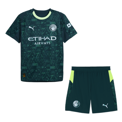 Manchester City pánska štvrtá futbalová súprava 2025/26