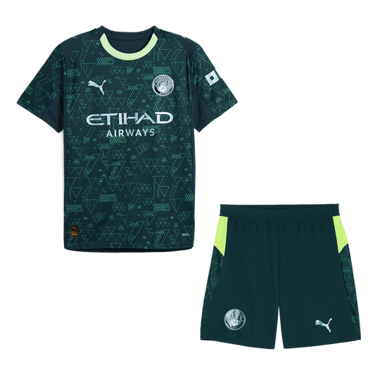 Manchester City pánska štvrtá futbalová súprava 2025/26