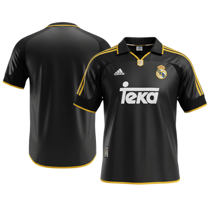 Real Madrid pánsky vonkajší retro futbalový dres 1999/01