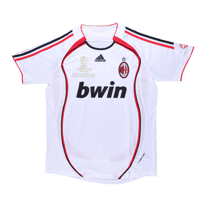 Pánske Retro Futbalový Dres AC Miláno Vonkajší 2006/07 UCL