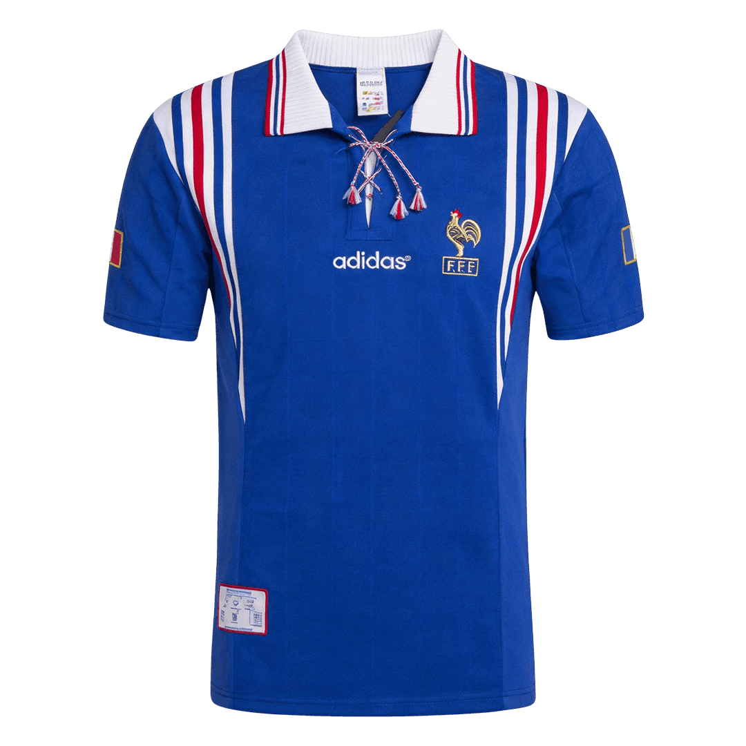 Francúzsko pánsky domáci retro futbalový dres 1996
