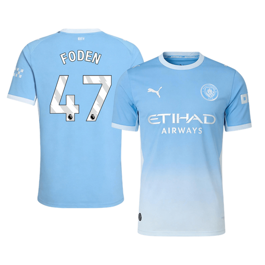 Manchester City pánsky Domáci futbalový dres 2026/27 – FODEN #47 [hráčska verzia]