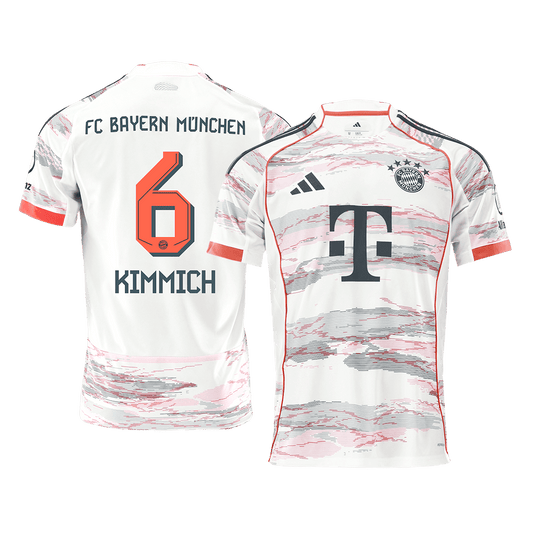 Bayern Mníchov pánsky vonkajší futbalový dres 2025/26 - KIMMICH #6