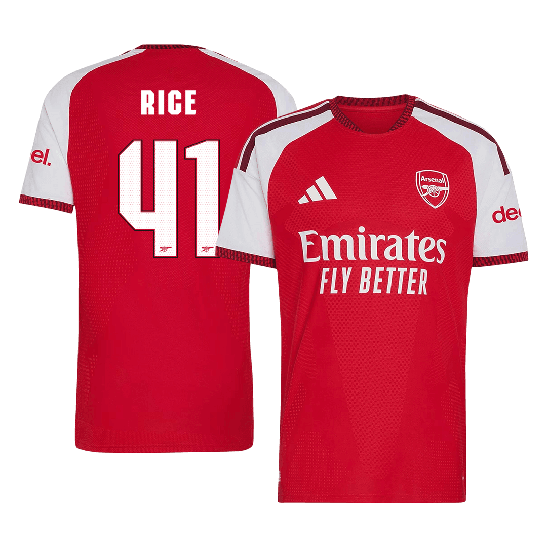 Arsenal pánsky domáci futbalový dres 2026/27 – RICE #41 – UCL [hráčska verzia]
