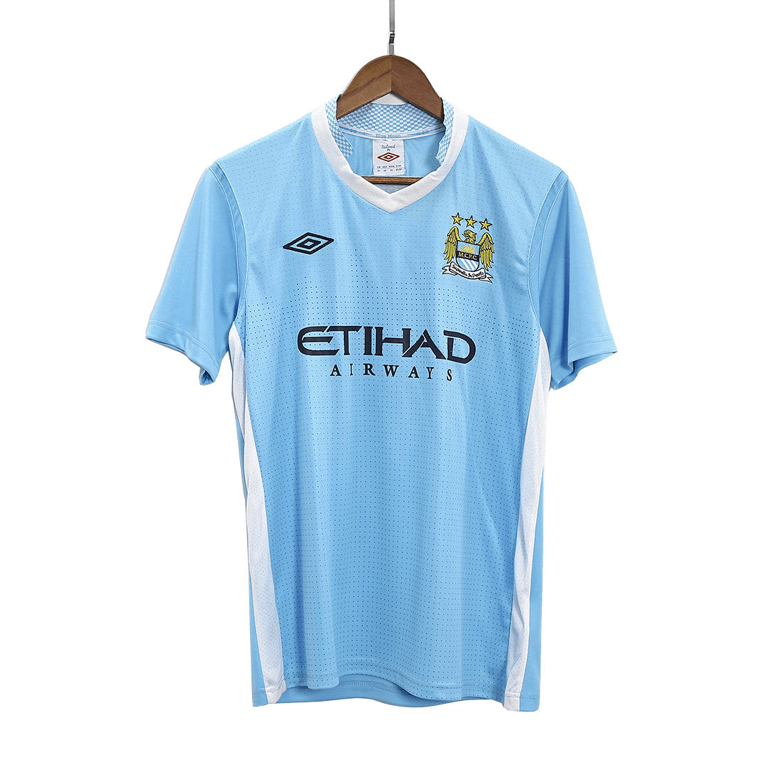 Manchester City pánsky domáci retro futbalový dres 2011/12