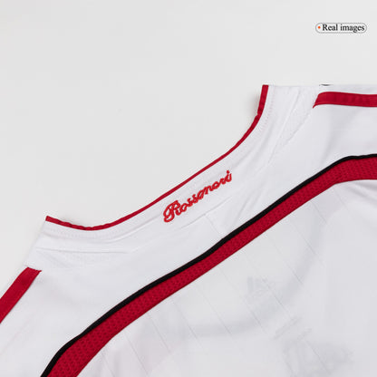 Pánske Retro Futbalový Dres AC Miláno Vonkajší 2006/07 Dlhý Rukáv