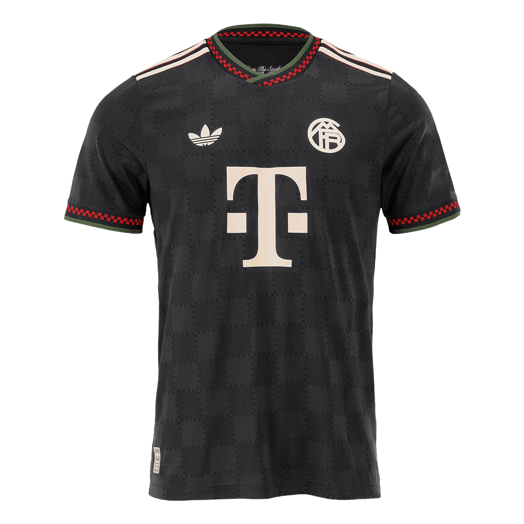 Bayern Mníchov pánska tretia futbalová súprava 2025/26 [hráčska verzia] (Prémiová kvalita)