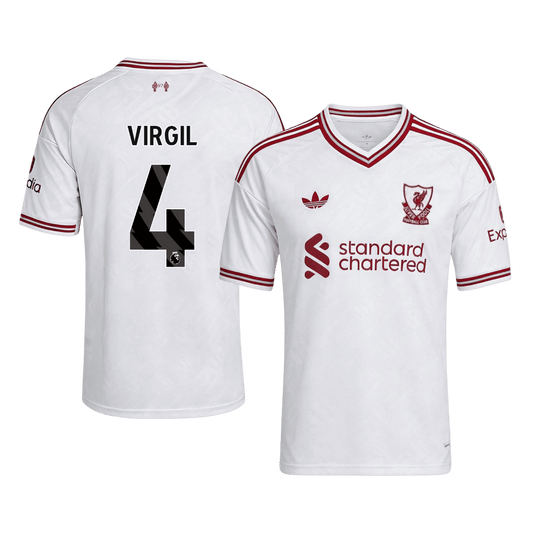 Liverpool pánsky Vonkajší futbalový dres 2026/27 – VIRGIL #4