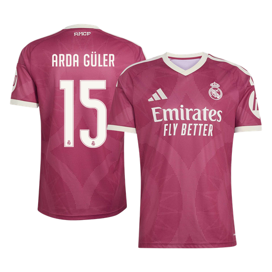 Real Madrid pánsky Tretí futbalový dres 2026/27 – ARDA GÜLER #15