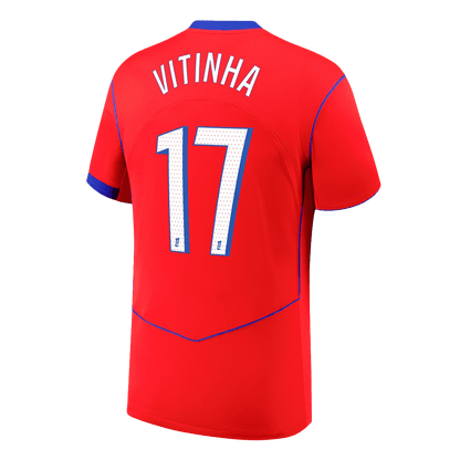 PSG pánsky tretí futbalový dres 2025/26 - VITINHA #17
