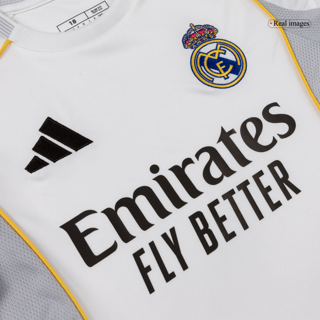 Real Madrid detská domáca futbalová súprava 2025/26 (Prémiová kvalita)