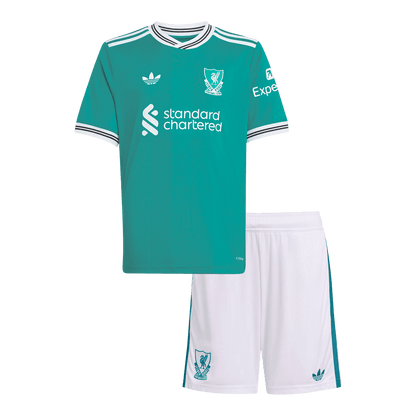 Liverpool detská tretia futbalová súprava 2025/26