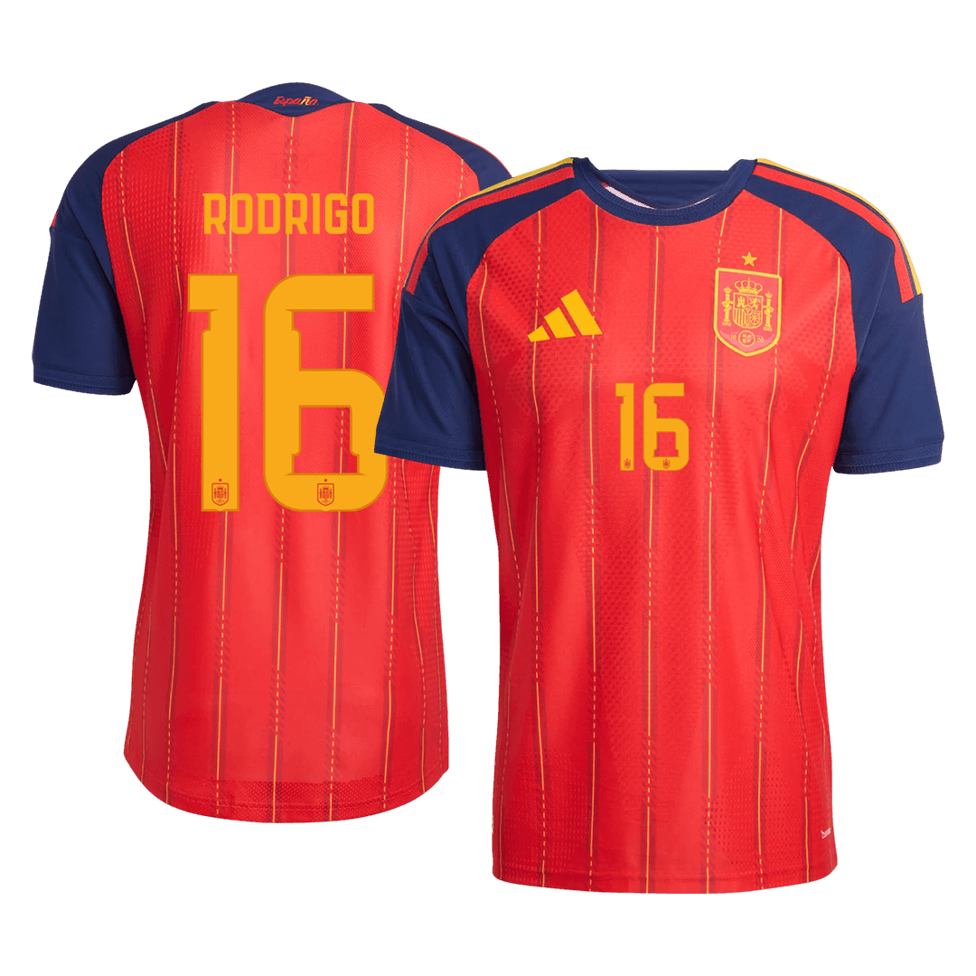Pánske Futbalový Dres Španielsko Domáci MS 2026 Hráčska Verzia - RODRIGO #16