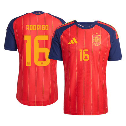 Pánske Futbalový Dres Španielsko Domáci MS 2026 Hráčska Verzia - RODRIGO #16