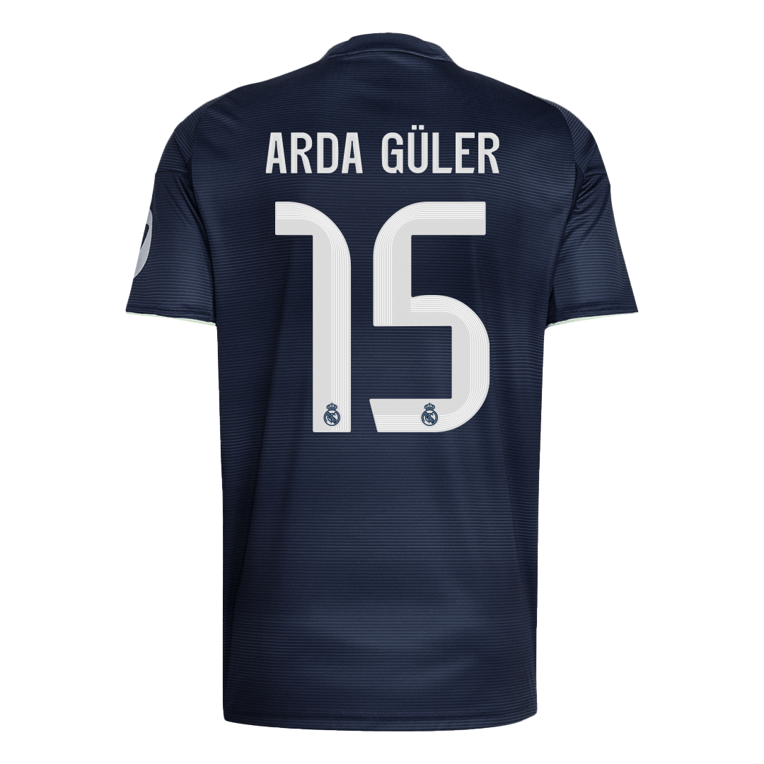 Real Madrid pánsky vonkajší futbalový dres 2025/26 - ARDA GÜLER #15 (Prémiová kvalita)