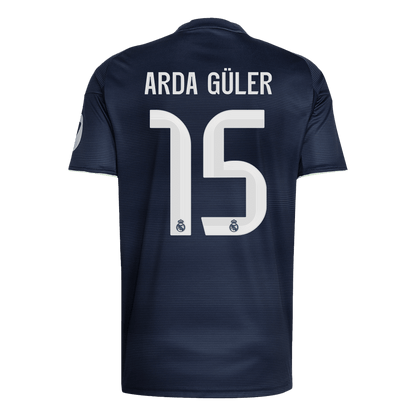 Real Madrid pánsky vonkajší futbalový dres 2025/26 - ARDA GÜLER #15 (Prémiová kvalita)
