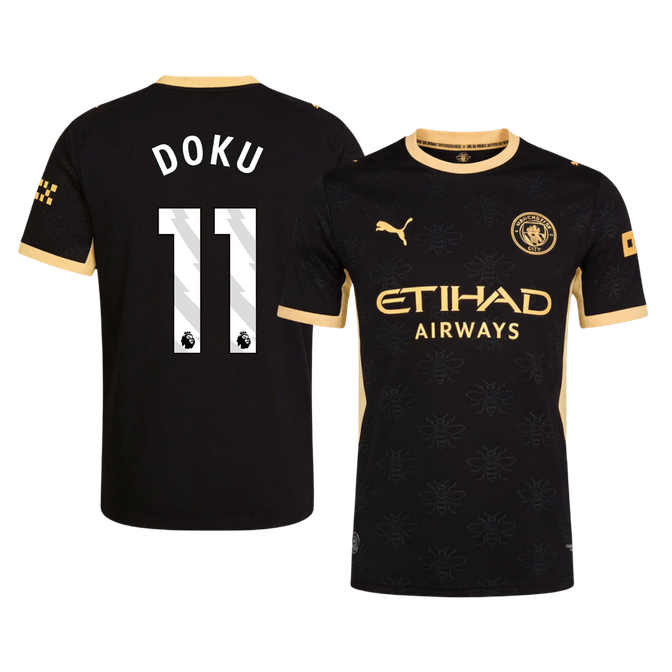 Manchester City pánsky Vonkajší futbalový dres 2026/27 – DOKU #11 [hráčska verzia]