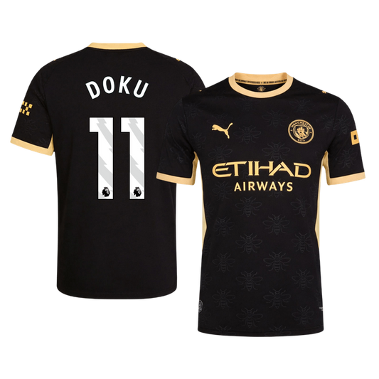 Manchester City pánsky Vonkajší futbalový dres 2026/27 – DOKU #11 [hráčska verzia]