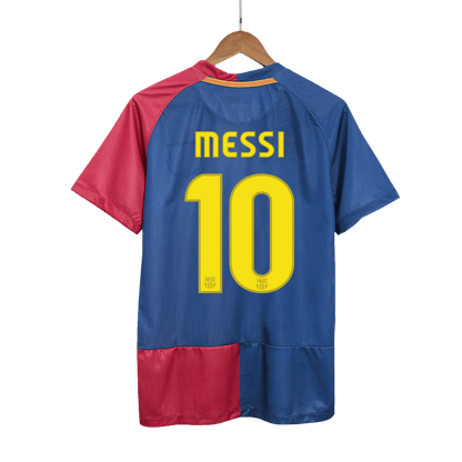 Barcelona pánsky domáci retro futbalový dres 2008/09 UCL Final - MESSI #10