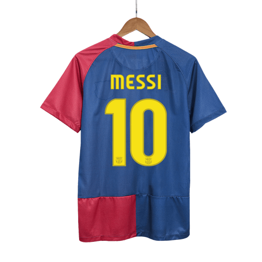 Barcelona pánsky domáci retro futbalový dres 2008/09 UCL Final - MESSI #10