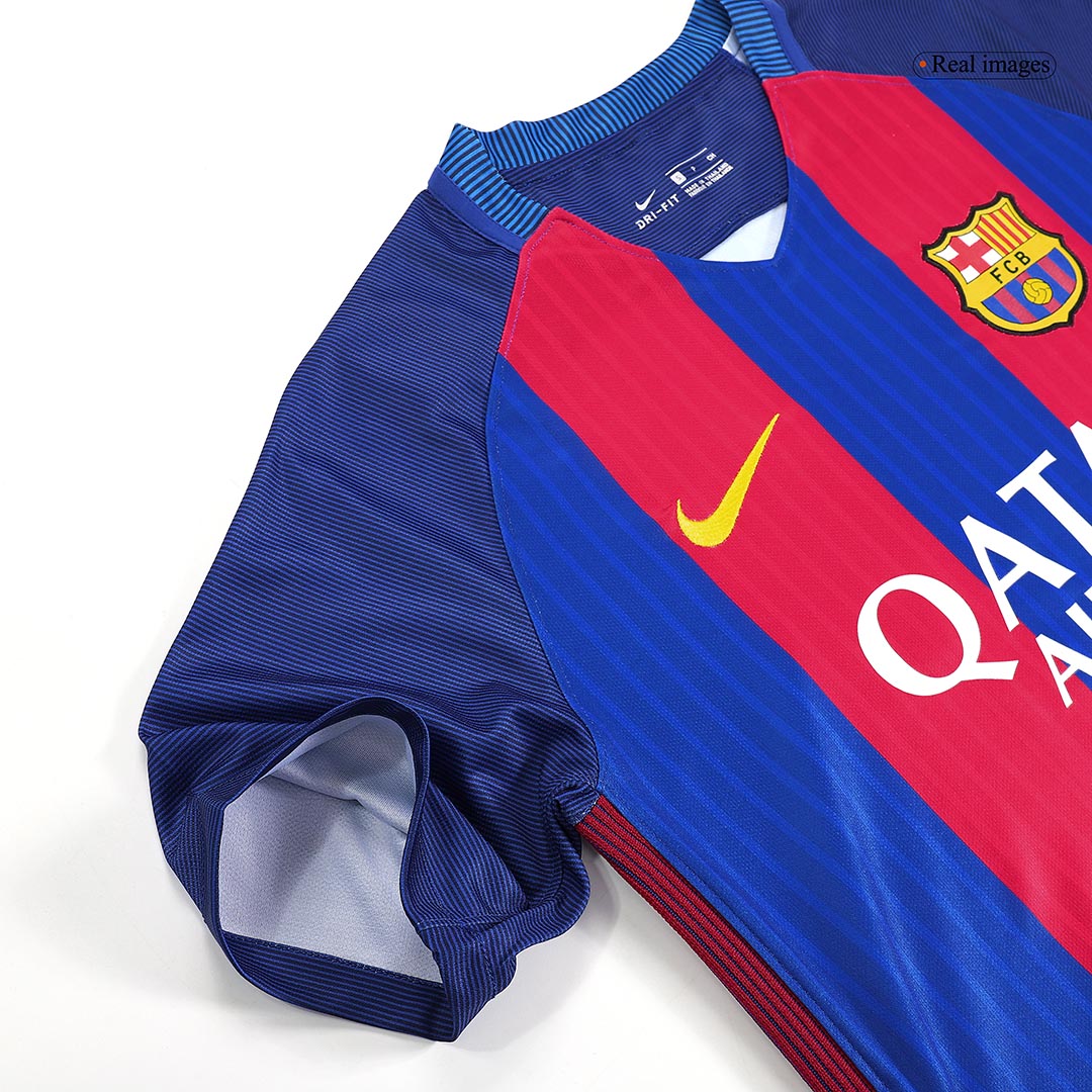 Pánske Retro Futbalový Dres Barcelona Domáci 2016/17 - MESSI #10