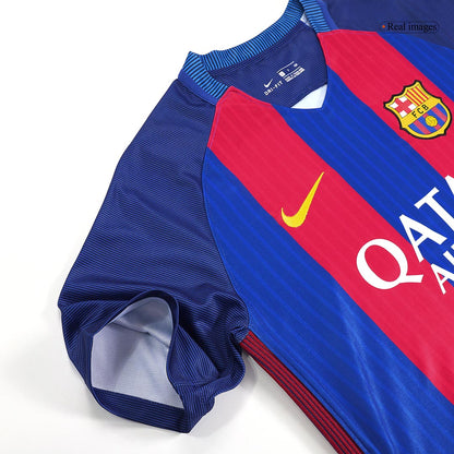 Pánske Retro Futbalový Dres Barcelona Domáci 2016/17 - MESSI #10