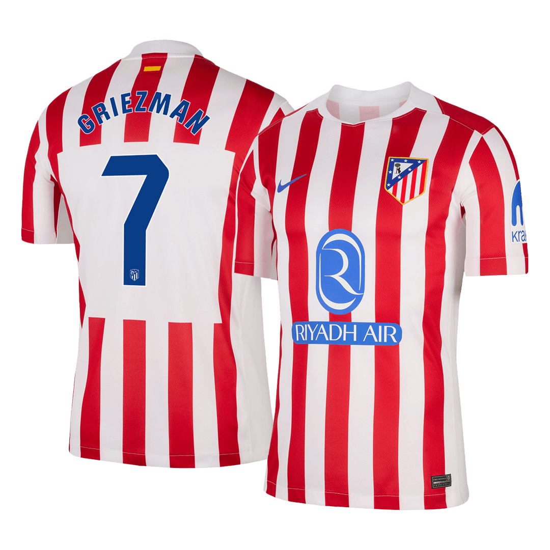 Atletico Madrid pánsky domáci futbalový dres 2025/26 - GRIEZMANN #7