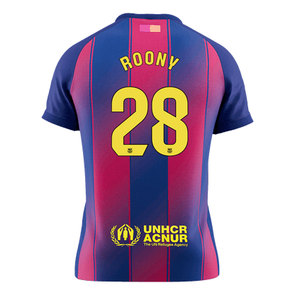 Barcelona pánsky domáci futbalový dres 2025/26 - ROONY #28 (Prémiová kvalita)