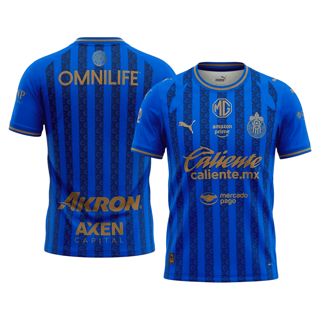 Chivas pánsky tretí futbalový dres 2025/26 [hráčska verzia]