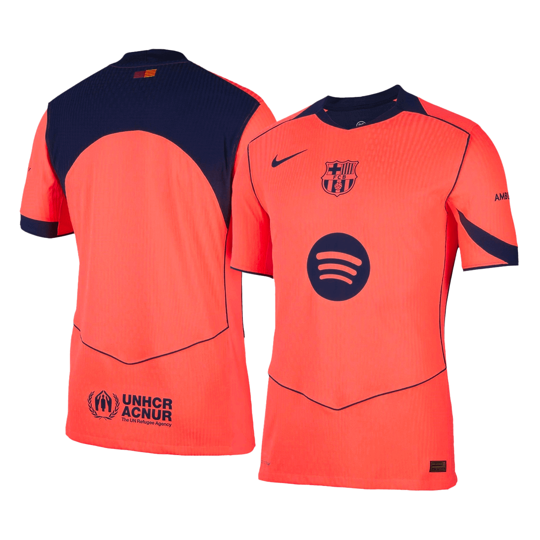 Barcelona pánsky tretí futbalový dres 2025/26 [hráčska verzia]