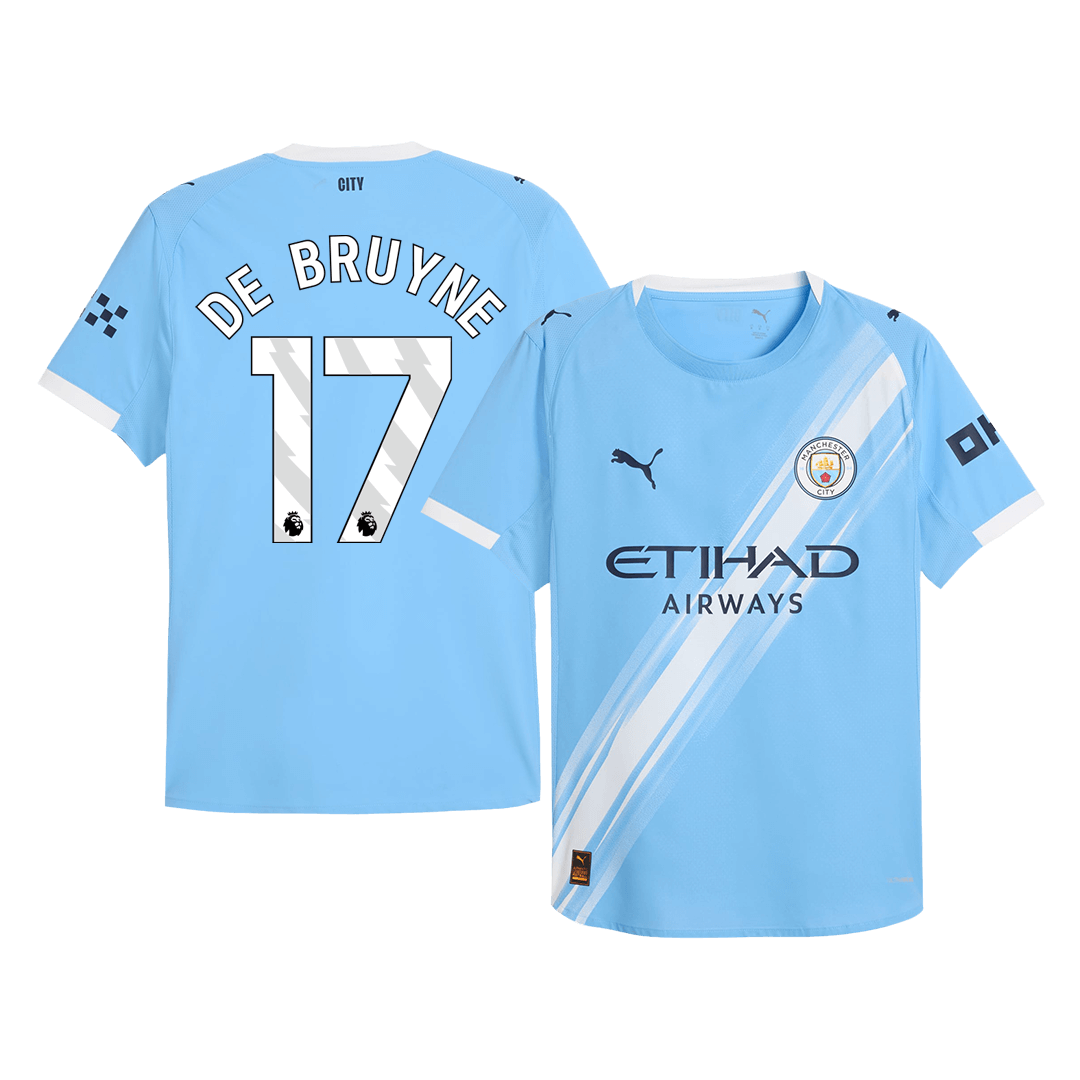 Manchester City pánsky domáci futbalový dres 2025/26 - DE BRUYNE #17 [hráčska verzia]