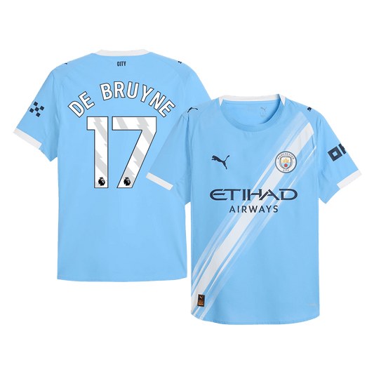 Manchester City pánsky domáci futbalový dres 2025/26 - DE BRUYNE #17 [hráčska verzia]
