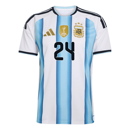 [PREMIUM] Pánske Futbalový Dres Argentína Domáci MS 2026 - E. FERNÁNDEZ #24