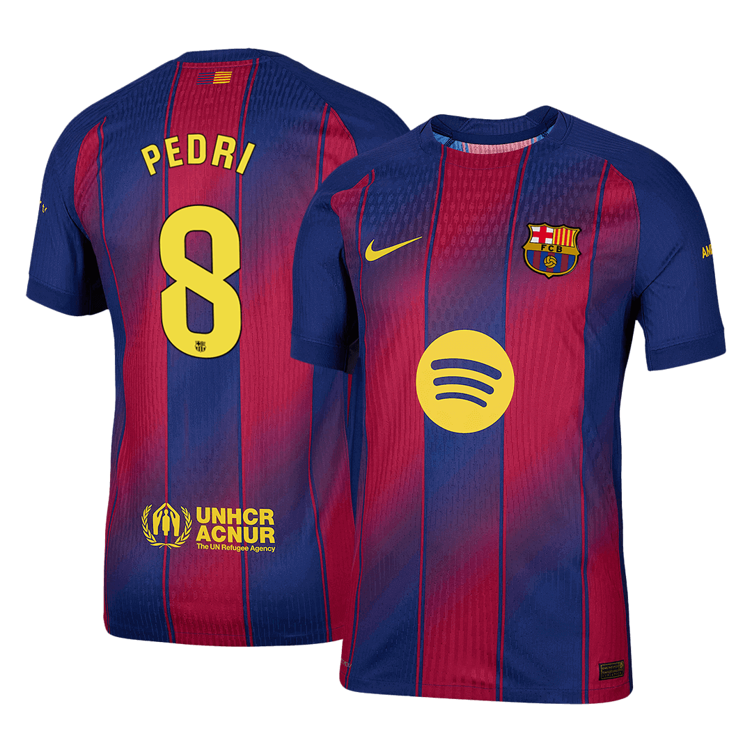 Barcelona pánsky domáci futbalový dres 2025/26 - PEDRI #8 [hráčska verzia]